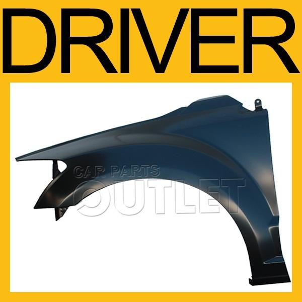 07-11 dodge caliber left driver side fender assembly primed new steel l/h