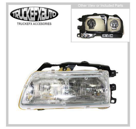 New headlight lamp driver left side clear lens halogen lh hand ho2502101