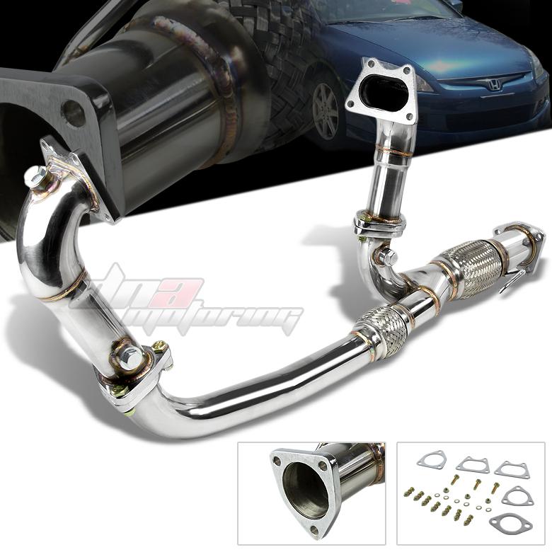 03-07 honda accord cl7 3.0l v6 stainless performance header manifold exhaust