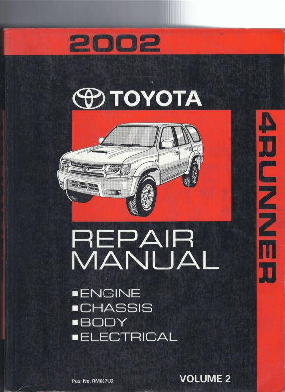 2002 toyota 4runner repair manual 