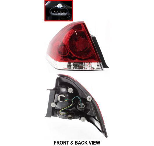 06-11 chevy impala taillight lamp taillamp rear brake light driver side left lh