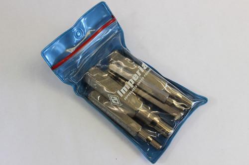 Imperial professional swaging punch set 193-s 1/4, 3/8, 1/2, 5/8  h