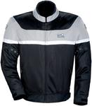 Tourmaster draft air 2 motorcycle jacket silver black size xxx-large