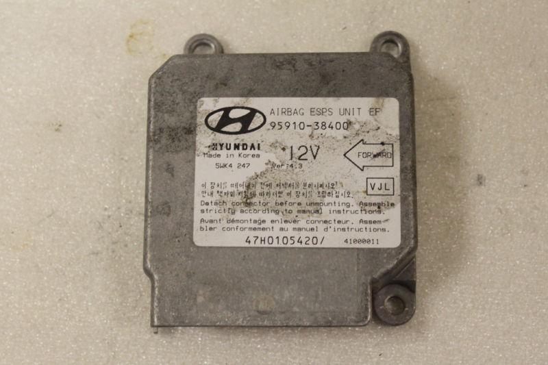 99 00 01 hyundai sonata air bag module sensor 95910-38400