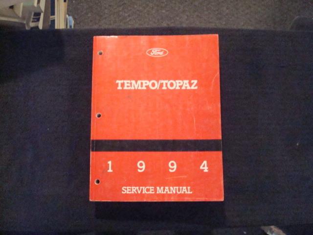 1994 ford tempo/topaz factory dealer workshop shop service repair manual book