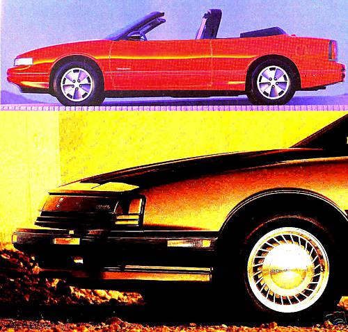 1991 olds brochure-cutlass conv-442-trofeo-bravada