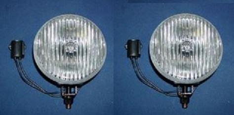 1987 thru 1993 mustang fog lamps, 1 pair, original style reproduction