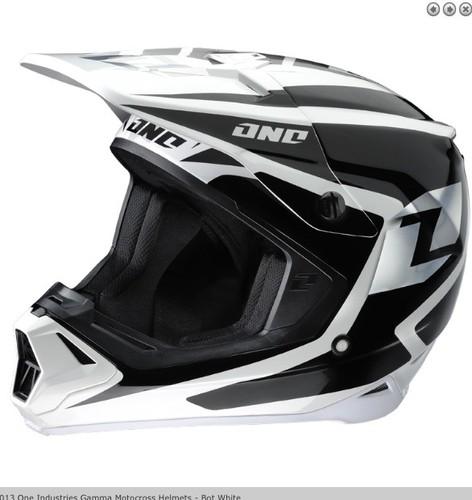 One industries gamma l helmet white