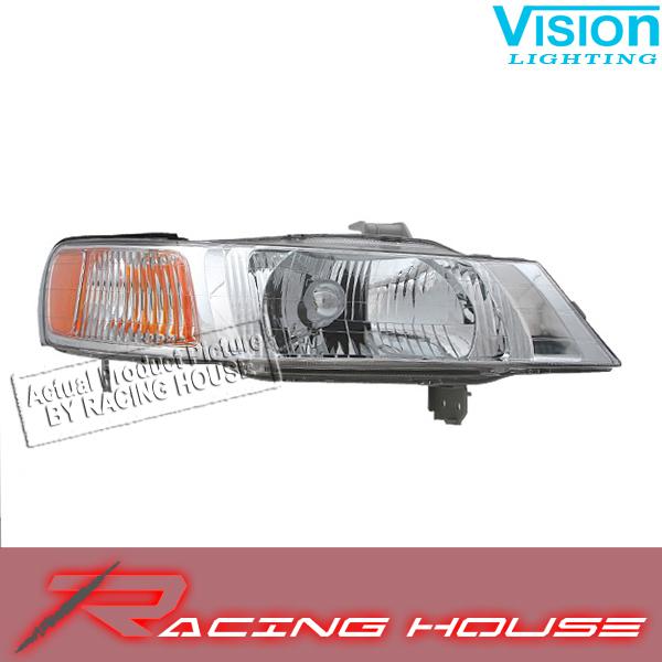 Right passenger side headlight kit unit replacement 1999-04 honda odyssey