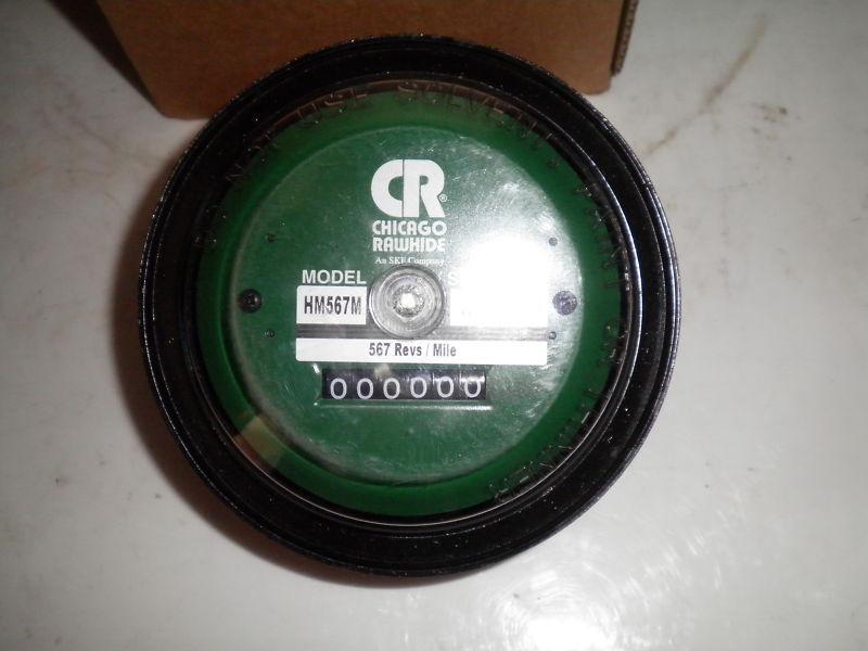 Hubodometer - new / old stock  - part # hm-567 cr / chicago rawhide