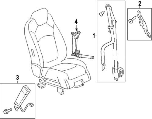 Gmc 20985981 genuine oem factory original height adjuster