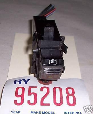 Lincoln 92 continental rear defogger/defroster switch 1992