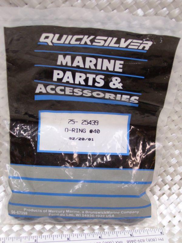 Quicksilver: o-ring, lot of 40 p# 25-25439,  /  (7996)