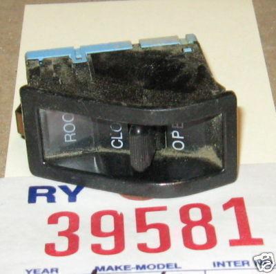 Honda 89 accord power sunroof sun/moon roof switch 1989