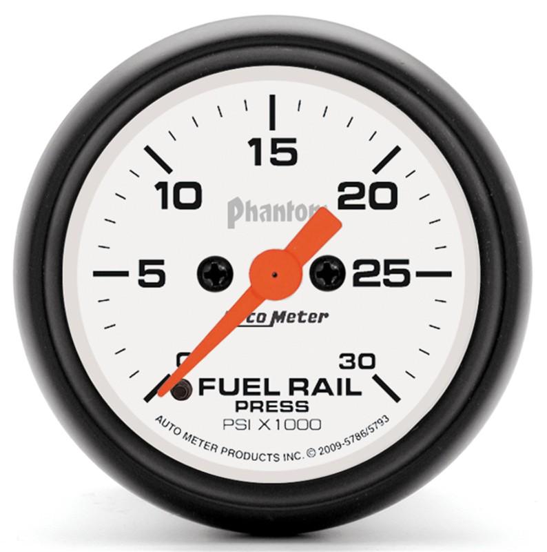 Auto meter 5793 phantom; fuel rail pressure gauge