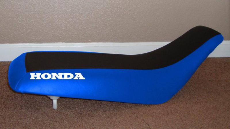 Honda trx 400ex blue n black stencil motoghg seat cover#ghg16390scptbk16489