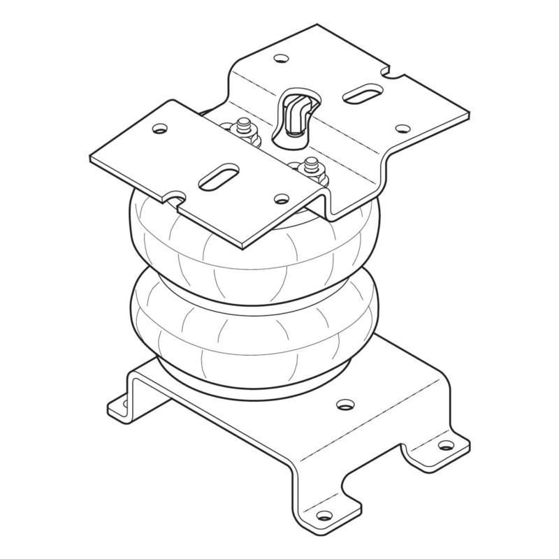 Firestone ride-rite 1130 ride-rite; air helper spring kit