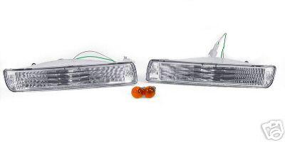 96 97 lexus lx450 / lx 450 clear bumper lights + bulbs