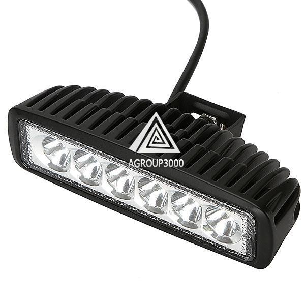 18w 6led spot led work driving light 4wd 4x4 offroad car atv suv jeep boat great