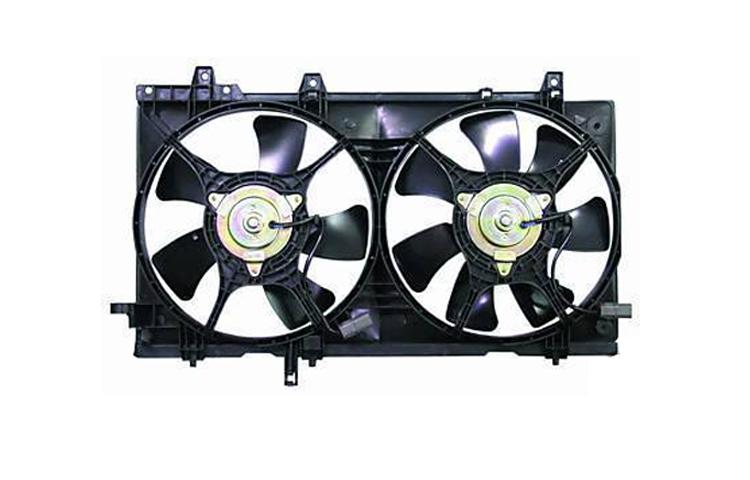 Depo ac condenser radiator cooling fan 2003-2007 subaru forester 45131sa000