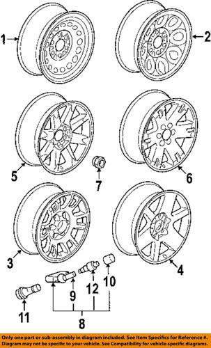 Gm oem 9595662 wheel-wheel, alloy