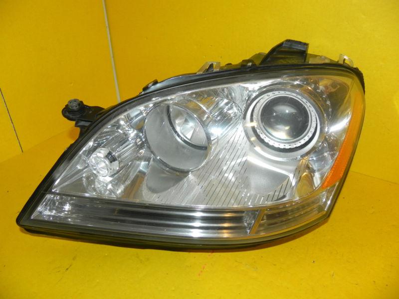 06 07 08 mercedes ml320 ml 350 ml500 left driver xenon headlight oem 2006-2008