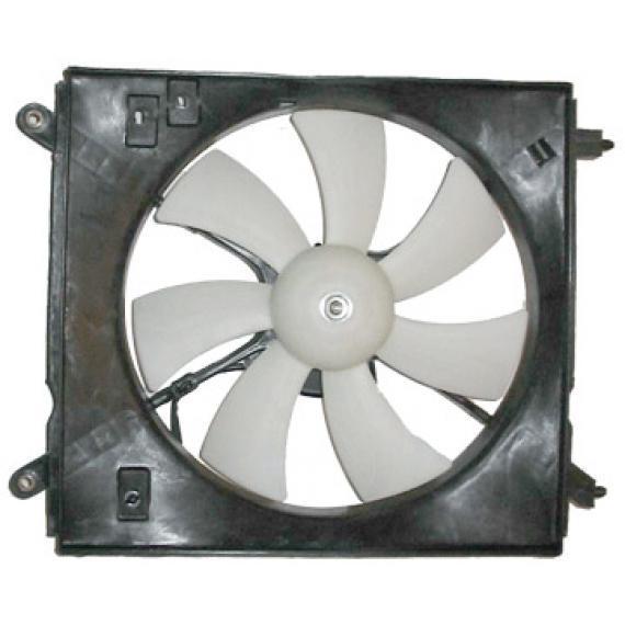 Condenser fan assembly passenger side right cooling