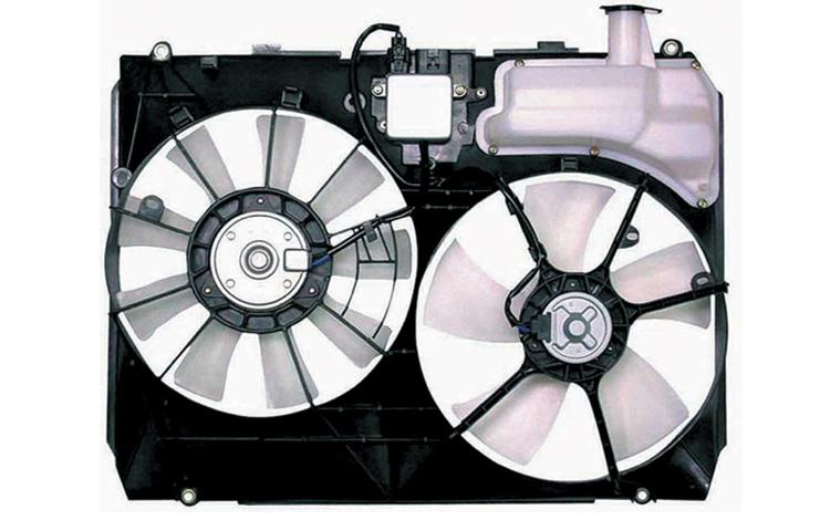 Depo replacement ac condenser radiator cooling fan 2004-2006 05 lexus rx330