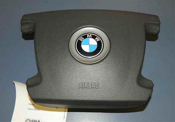 02 2002 bmw 745 series driver wheel airbag air bag oem
