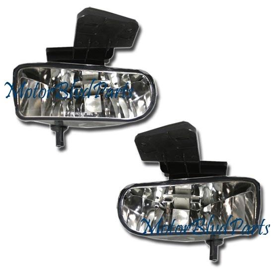 99-02 sierra yukon oe style fog lights driving lamps