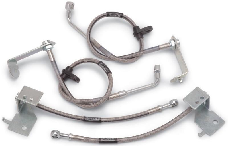 Russell performance 693380 street legal brake line kits ford -  rus693380