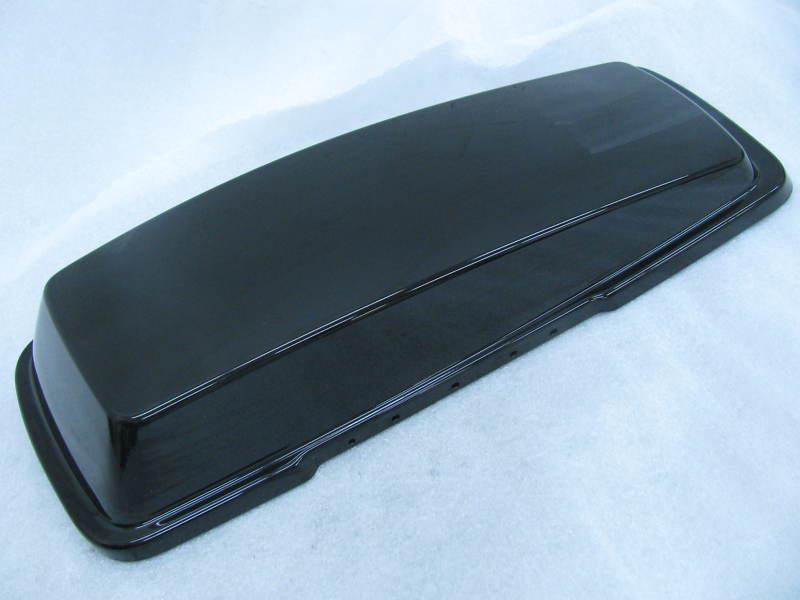 Harley left side saddlebag lid vivid black street glide ultra classic road king