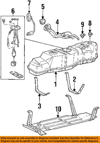 Ford oem xs4z-9c052-aa fuel injection-pressure sensor/fuel tank pressure sensor