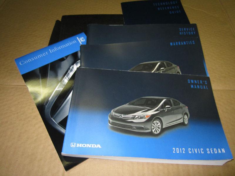 2012 honda civic sedan owners manual - j0201