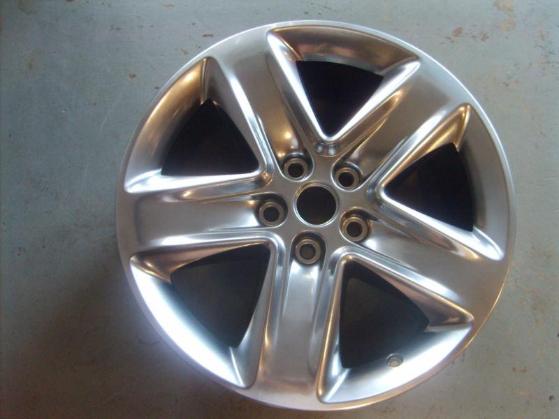 2010-2012 ford fusion sport wheel, 18x7.5, 5 spoke full face hyper silver