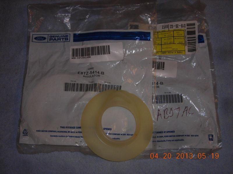 (2) nos oem ford coil spring insulators e8tz-5414-b 1998-2012 f-150, f-250 & 350