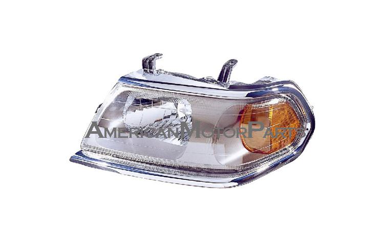 Depo pair replacement headlight head lamp 00-00 mitsubishi montero sport