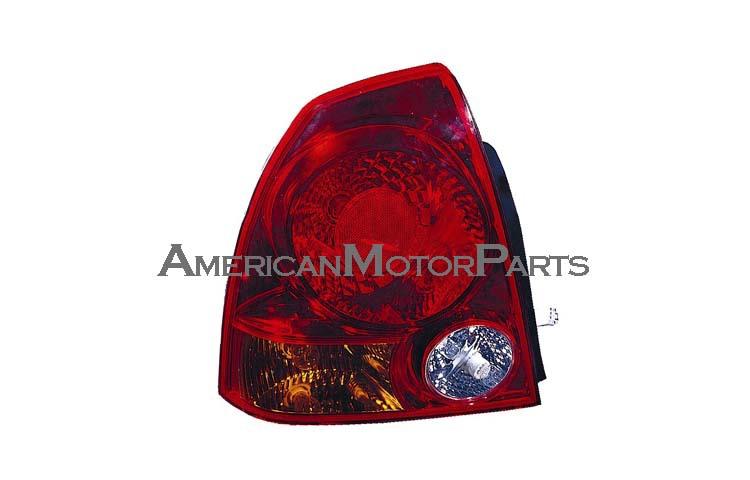 Depo driver & passenger side tail light 03-06 fit hyundai accent 4dr old body