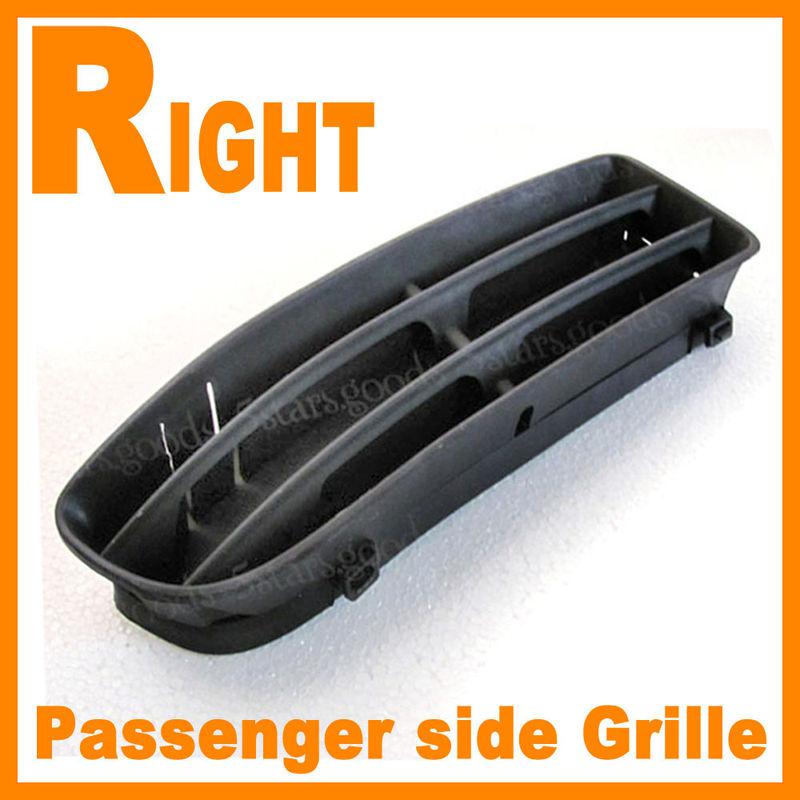 Vw jetta front bumper lower vent insert grille grill (passenger / right side)