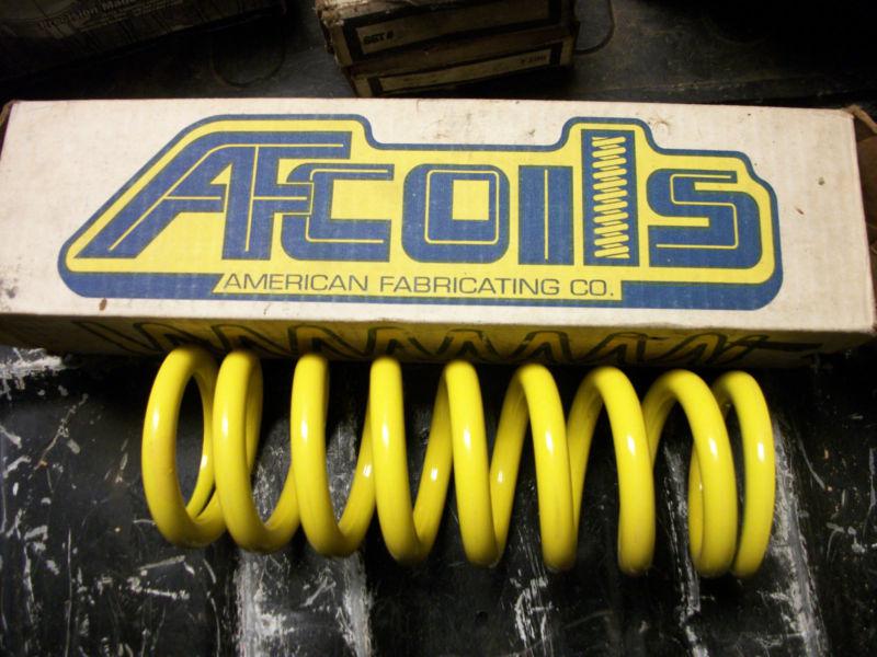 New afco afcoils 10" 550# spring 1 7/8" i.d. p/n 29550-1 