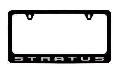 Dodge genuine license frame factory custom accessory for stratus style 3