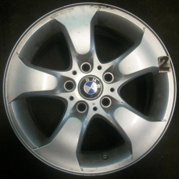 Wheel 2004-2010 bmw x3 17x8 alloy 5 spoke flared spoke 1268057