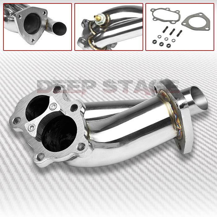 Sr20det ss turbo exhaust elbow dump/down pipe w/screamer  89-98 240sx s13 s14/15