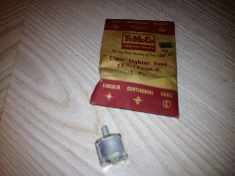 Ford nos cigarette lighter fuse faa-14429 thunderbird 1952/66 fairlane galaxie