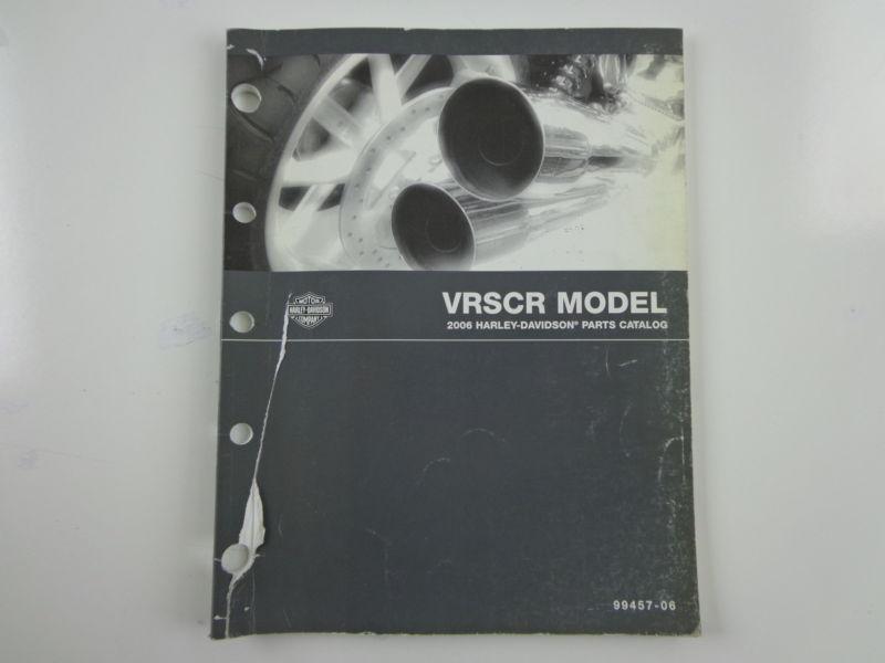 Harley davidson 2006 vrscr v-rod vrod models parts catalog 99457-06