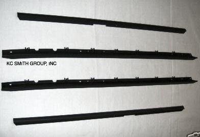 1984-1989 corvette door inner/outer beltline molding 4pc