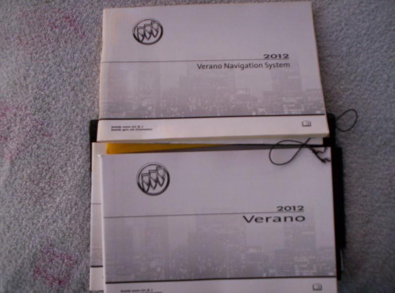 1-- buick verano manual.   #  20916300 new