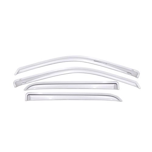 Auto ventshade 684109 chrome ventvisor; deflector 4 pc. 11-13 1500 2500 3500