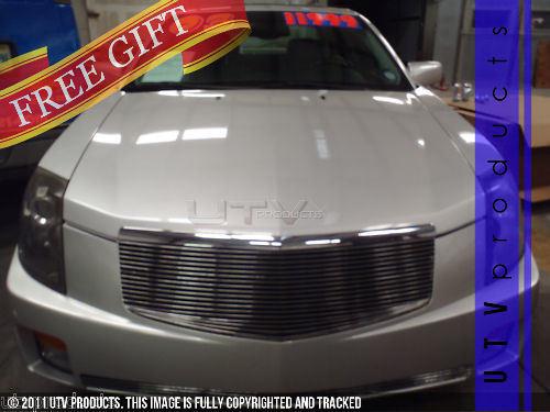 2003 - 2007 cadillac cts 4pc combo chrome billet grille custom kit 03 04 05 06 