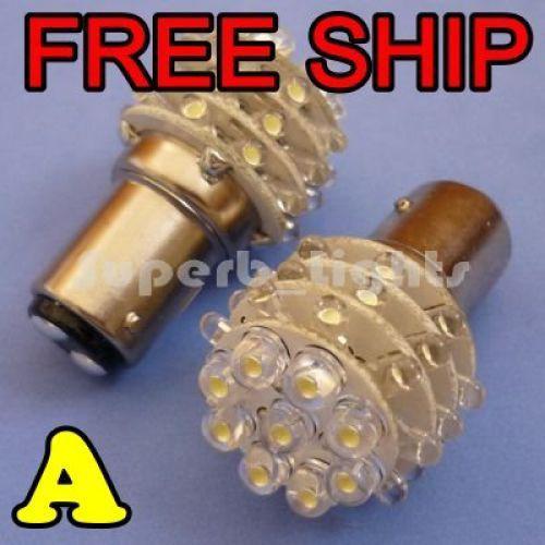 4x 1157 bay15d amber 36-led turn brake car lights bulb